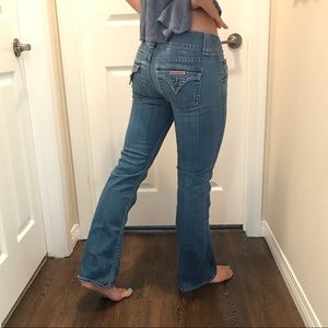 Hudson lowrise bootcut jeans